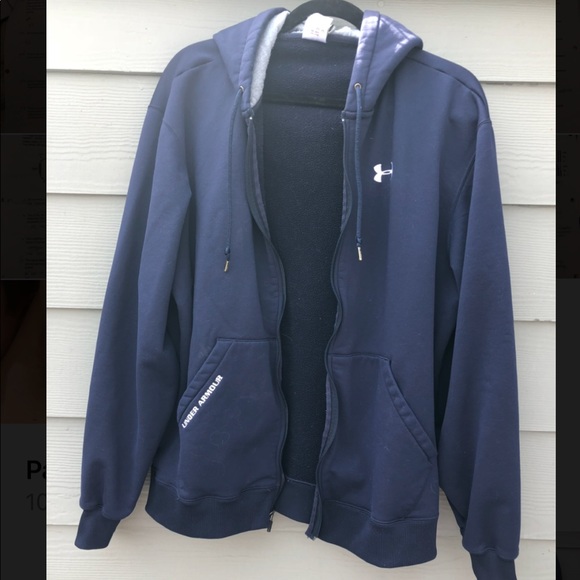 under armour navy blue jacket